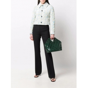 bouclé cropped jacket